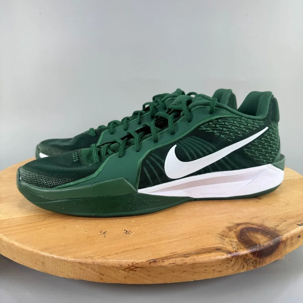Womens 14.5 / Mens 13 - Nike Sabrina 2 TB Basketball Shoes Gorge Green White NEW